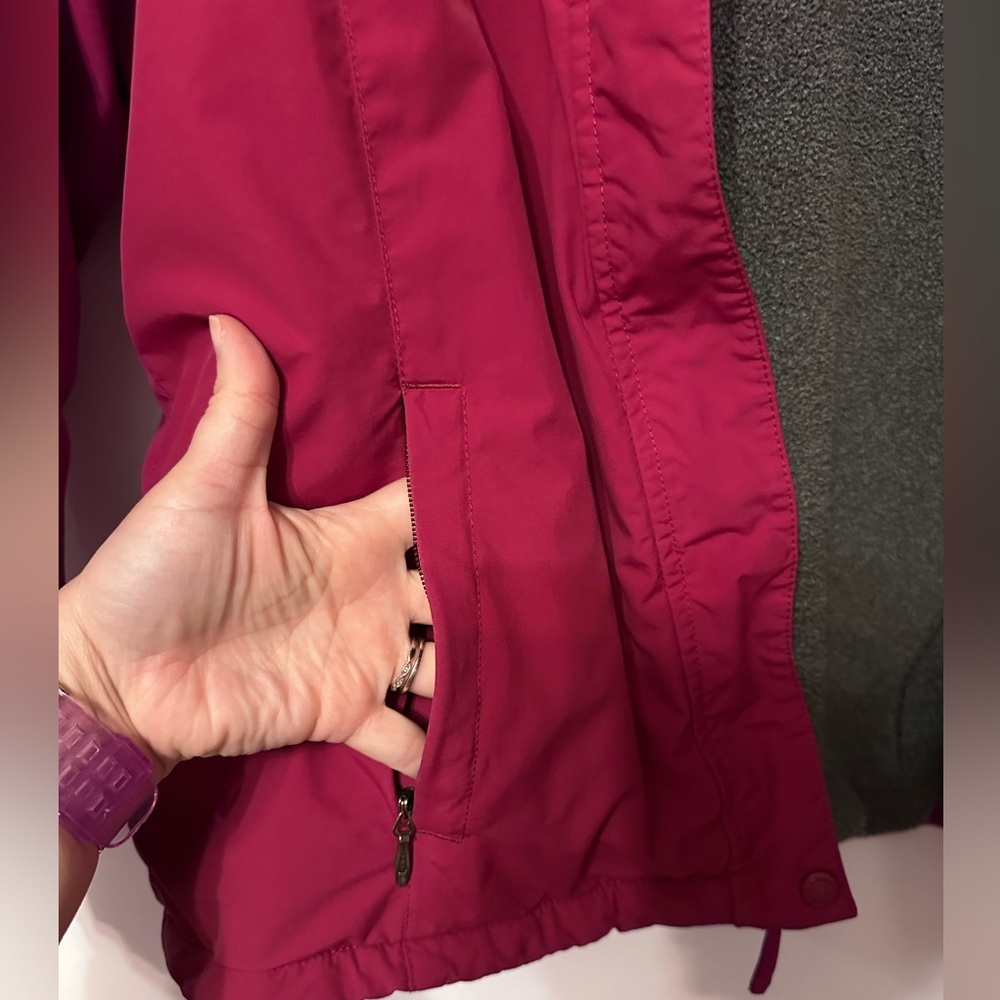 Vintage pink LLBean All Weather Jacket with Fleece Lining - Picture 5 of 9